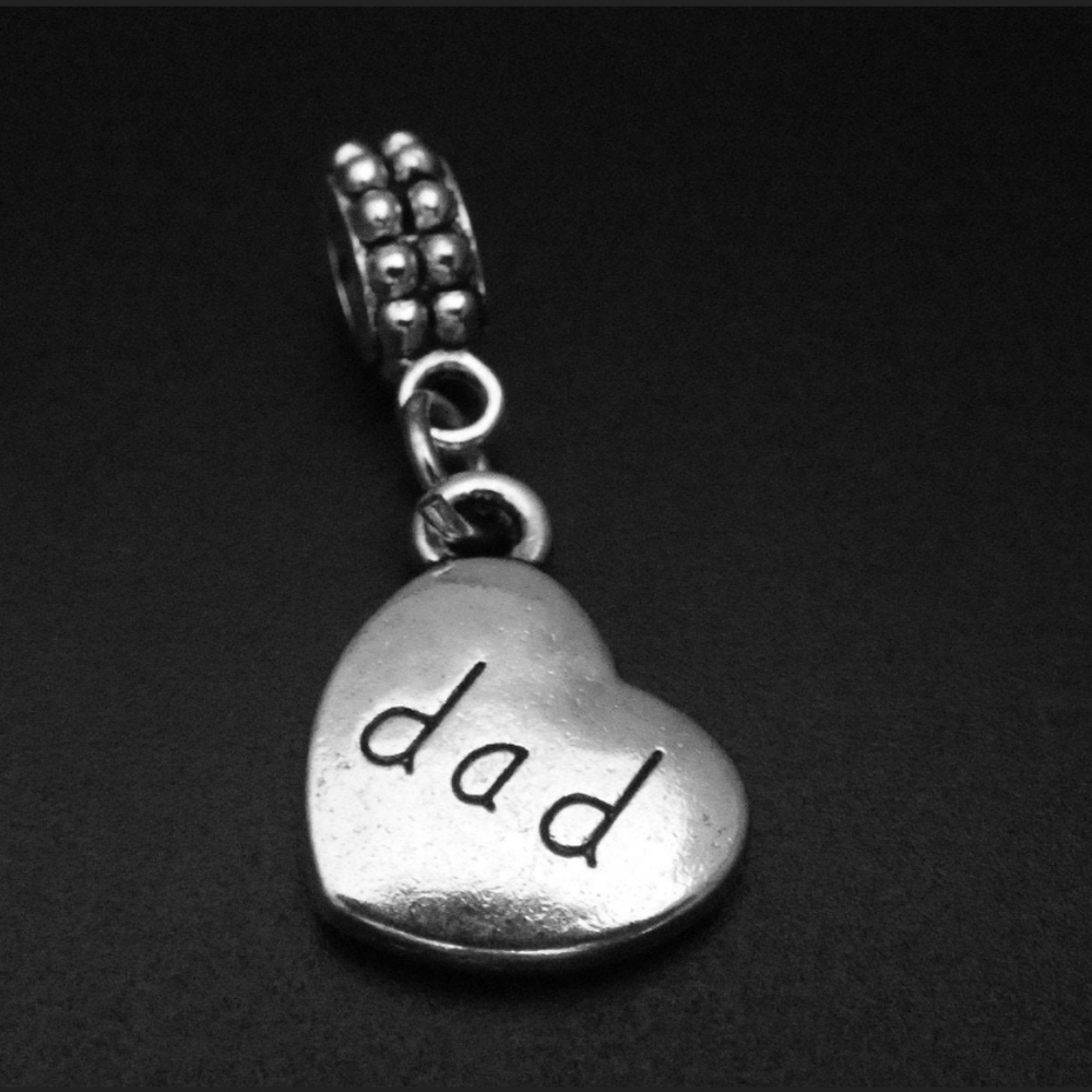 Dad charms bracelets charms beads fits pandora European bracelets